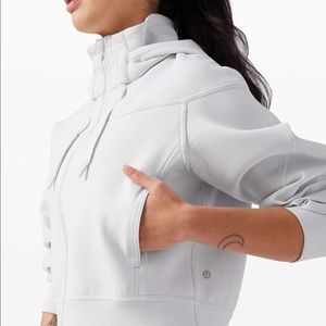 Lululemon Rogue Renegade Zip Hoodie - alpine white- size 4